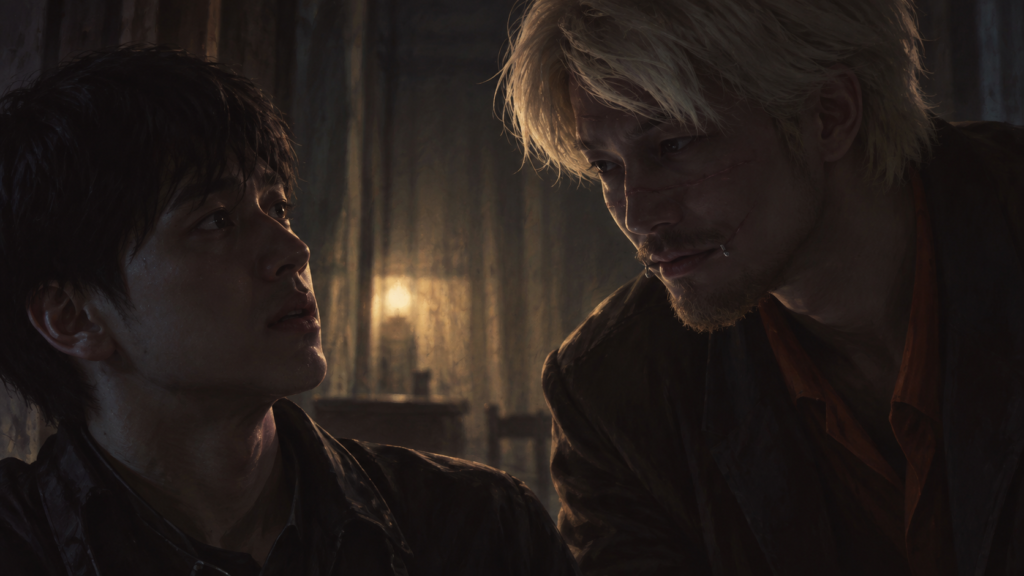イメージ：映画『殺し屋1』で正反対の暴力観を持つ垣原とイチが向き合う緊迫した場面
