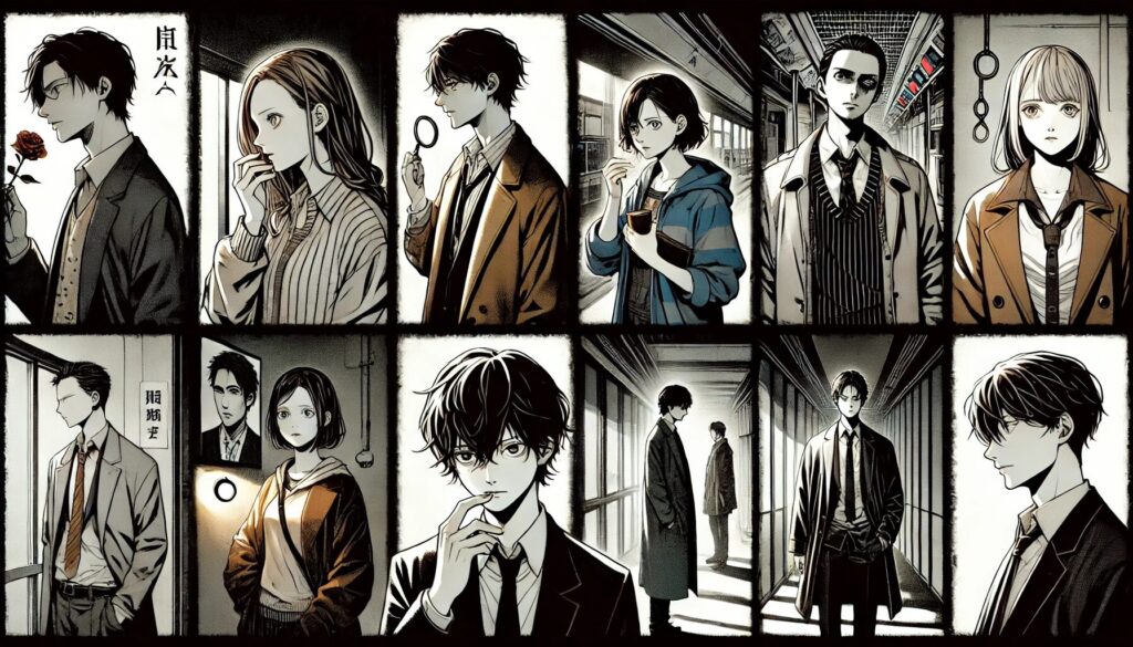 7編の短編のあらすじと主要登場人物