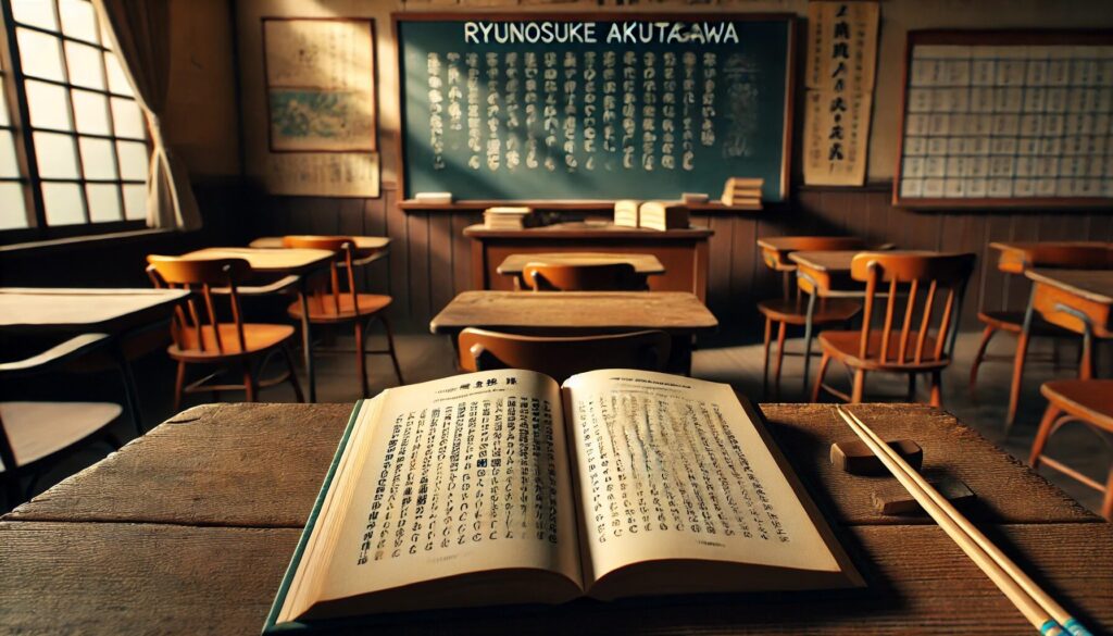 教科書に登場する芥川龍之介の名作