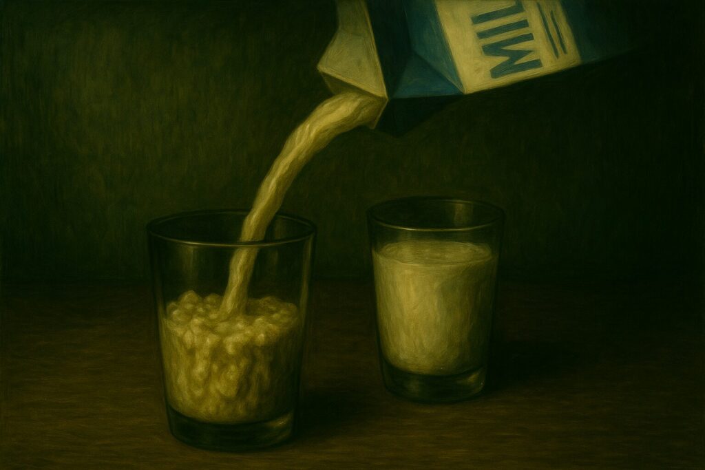 腐った牛乳から結末を考察