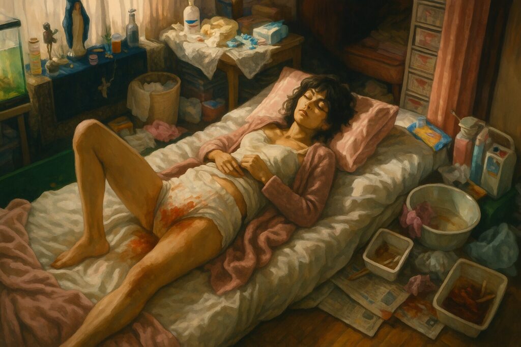 オムツに血…衝撃の描写の意味を読み解く