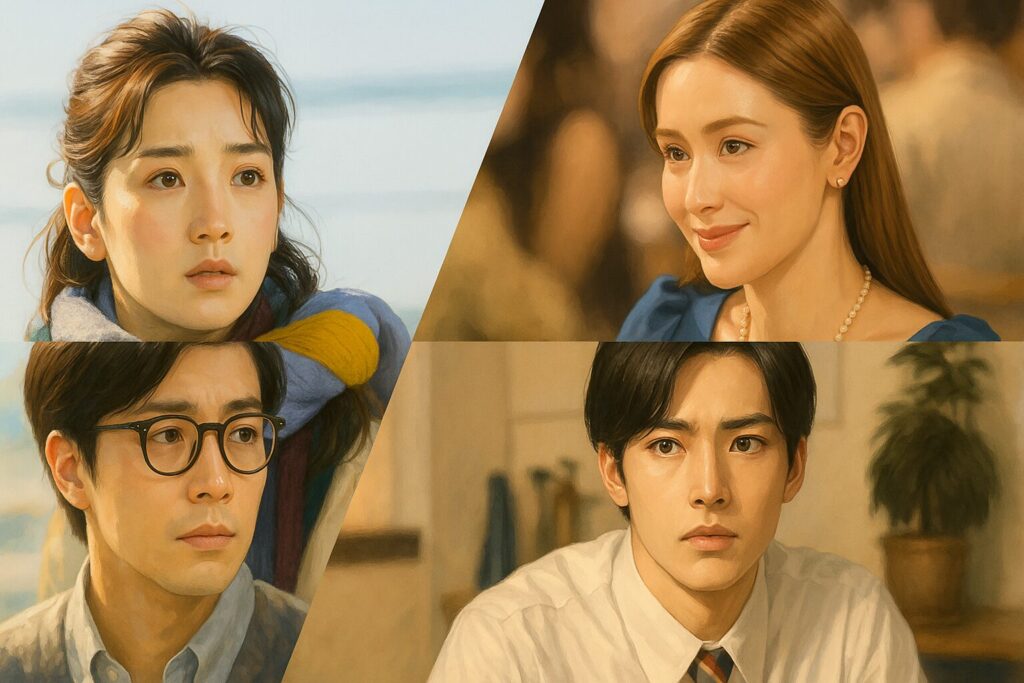 登場人物とキャストの魅力を紹介