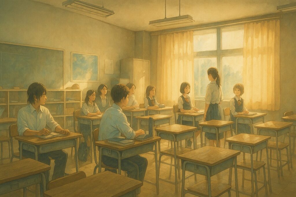 あらすじ｜前半の鍵となる事故から補習、そして“いないはずの生徒”へ