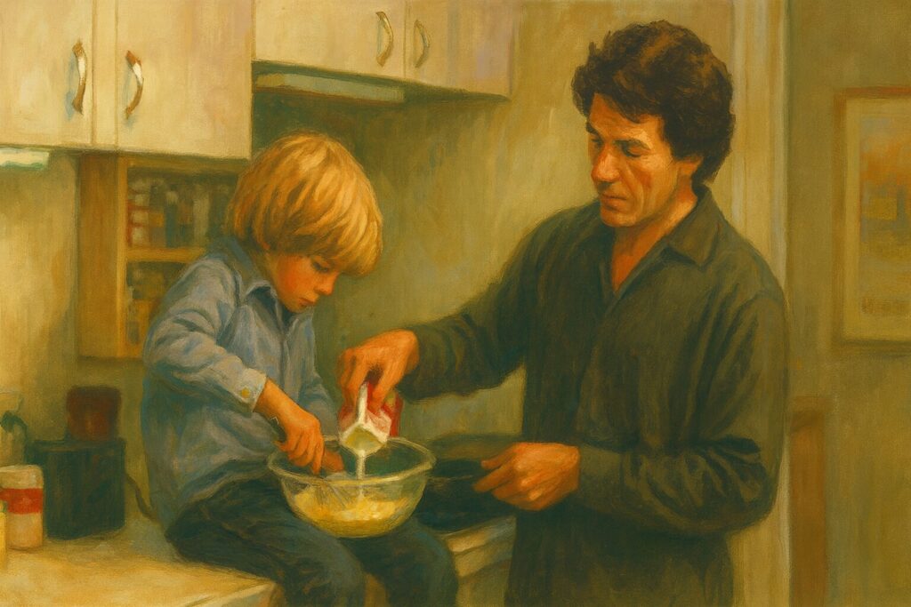 フレンチトーストが語る父子の成長