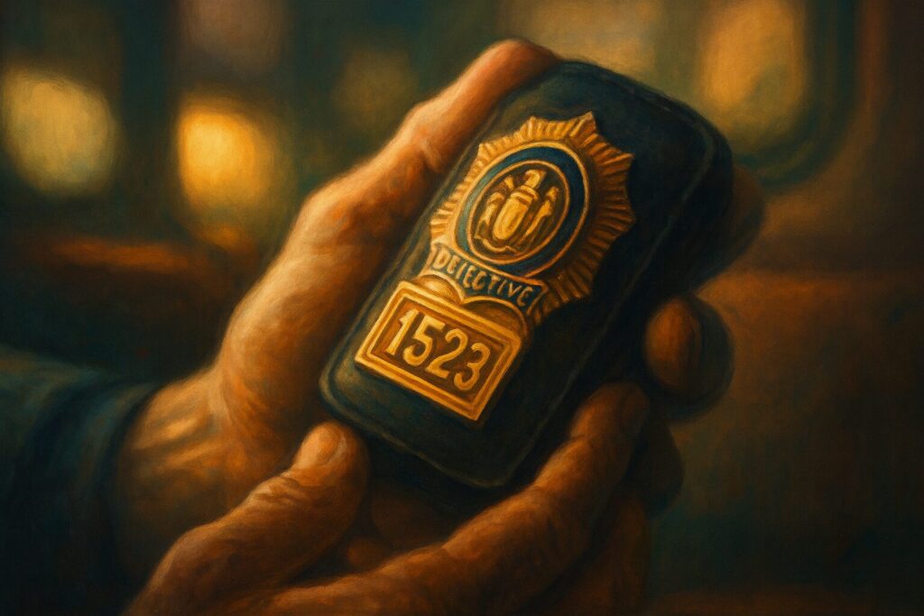 ラストのバッジ意味解読