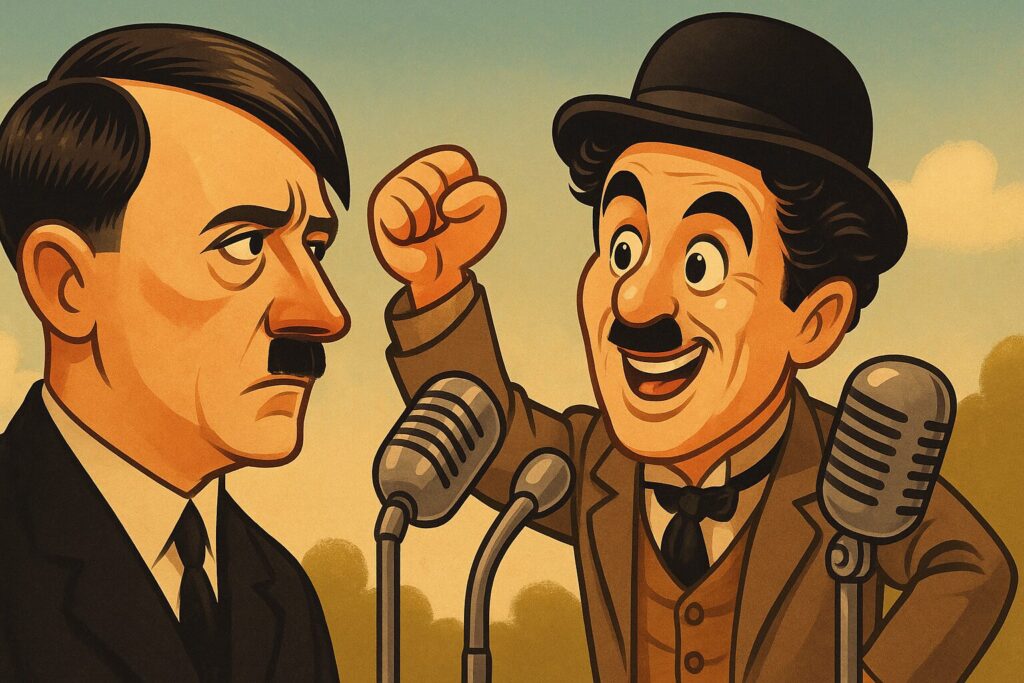 『独裁者』が風刺したヒトラー像と独裁者像の考察