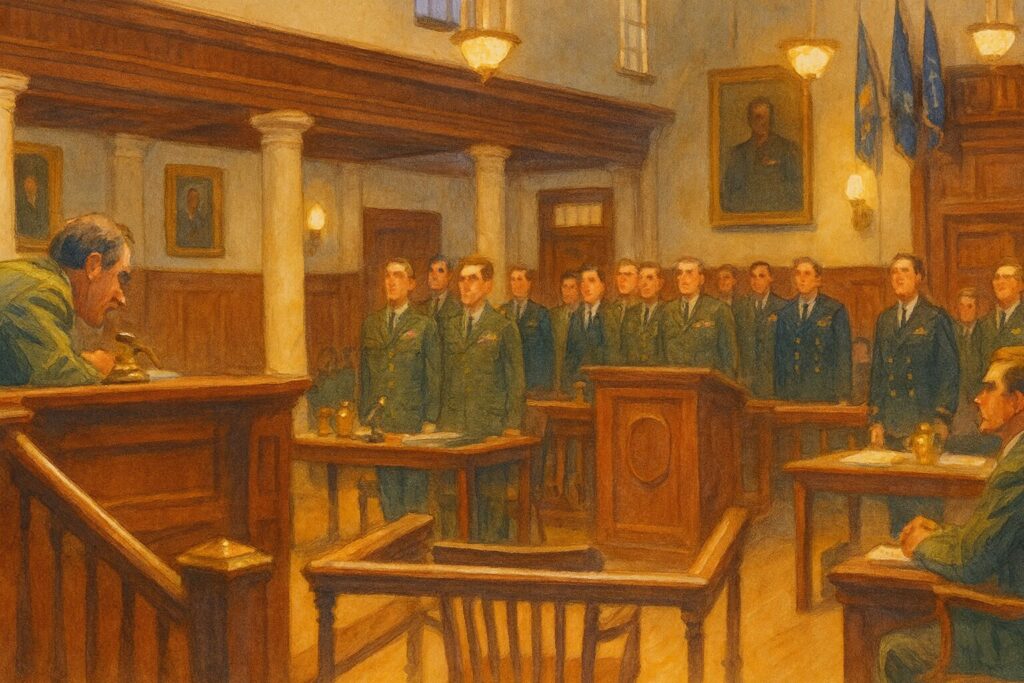 軍法会議の争点は「命令か暴走か」――二択が逃げ道を消す