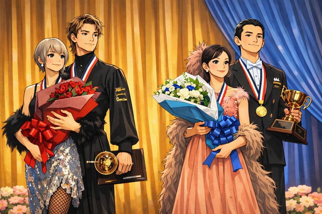 前半あらすじ｜出会いから「10ダンス」挑戦、地下鉄キスまで