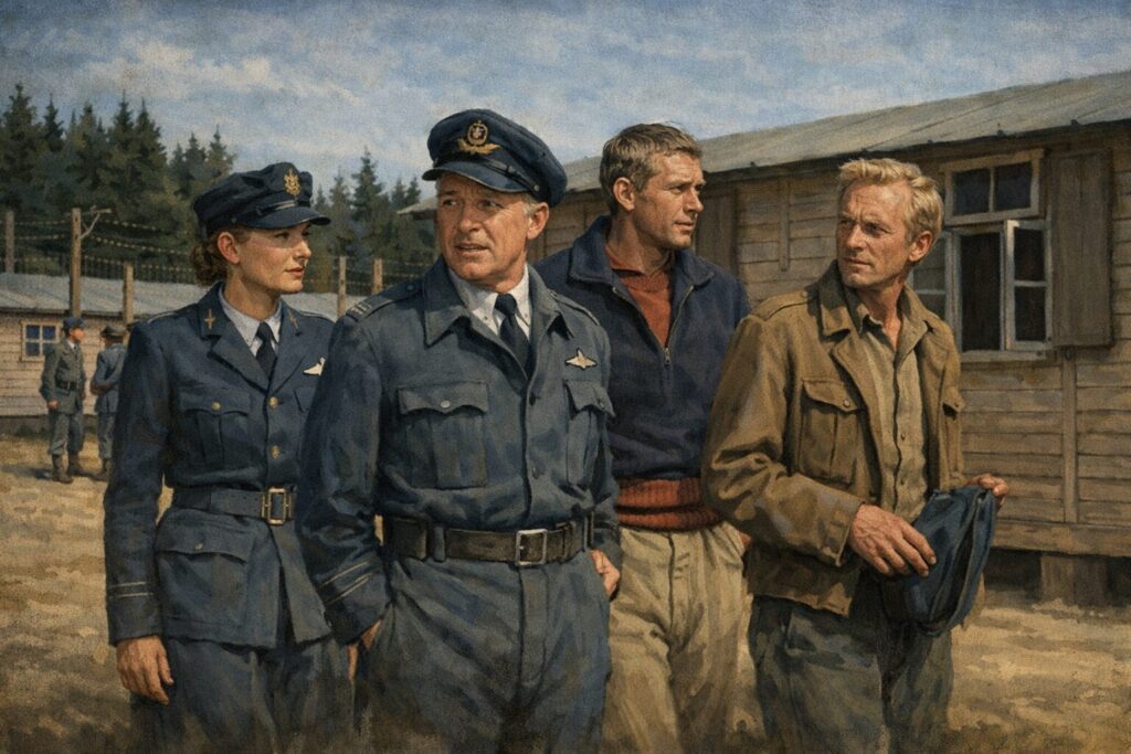 大脱走のモデル｜ビッグX＝ロジャー・ブッシェルらと人物設定の背景