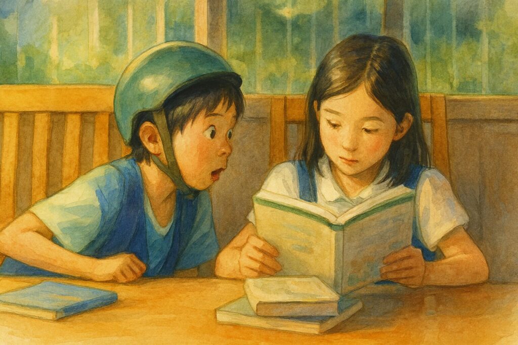 前半のあらすじ｜学校生活と恋の始まり、環境問題への目覚めまで