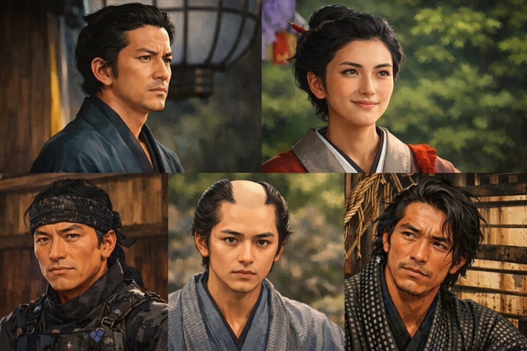 燃えよ剣の登場人物と関係性をネタバレなし解説