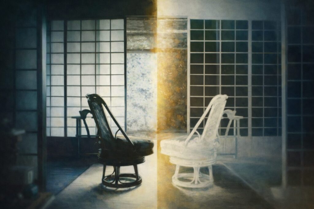 世界線の全体像：A（戦死）からB（帰還）へ、どうズレていくのか