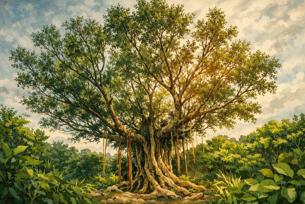 実話の舞台とガジュマルの木（ニーバンガズィマール）のその後