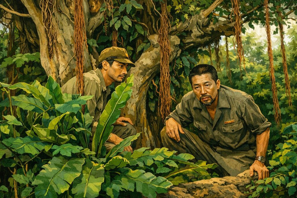 期間の違いがわかる｜木の上での二年間と発見までの年表