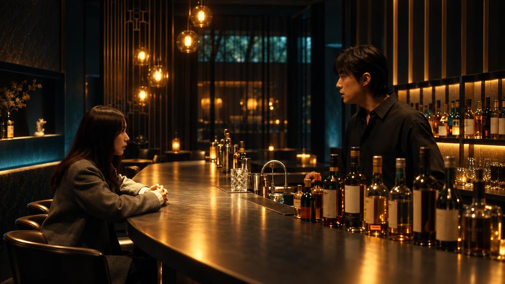 イメージ：映画『ブラック・ショーマン』のラストで亡き父・英一の声を聞く真世と見守る武史